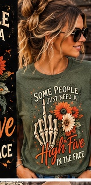 High Five on model