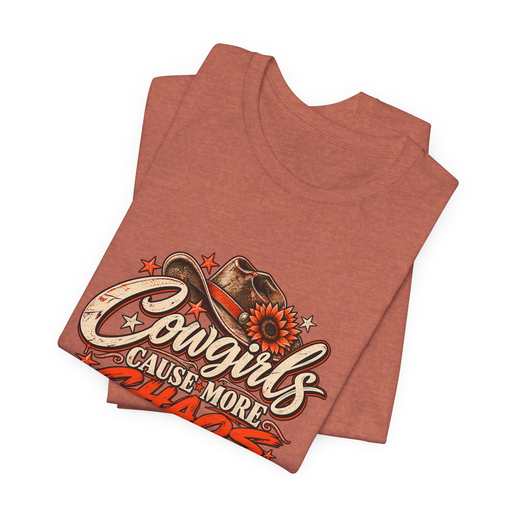 Cowgirls Cause More Chaos Tee