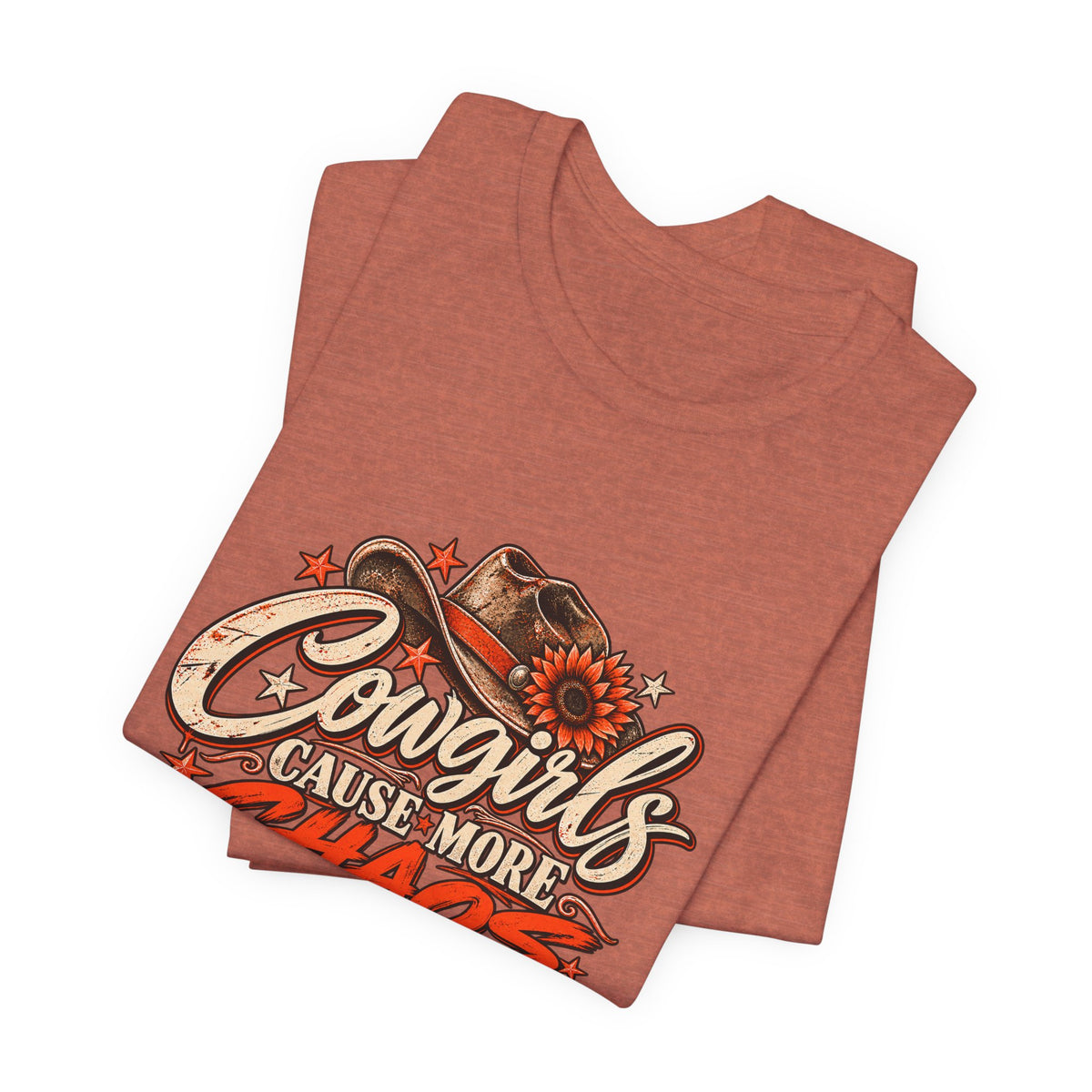 Cowgirls Cause More Chaos Tee