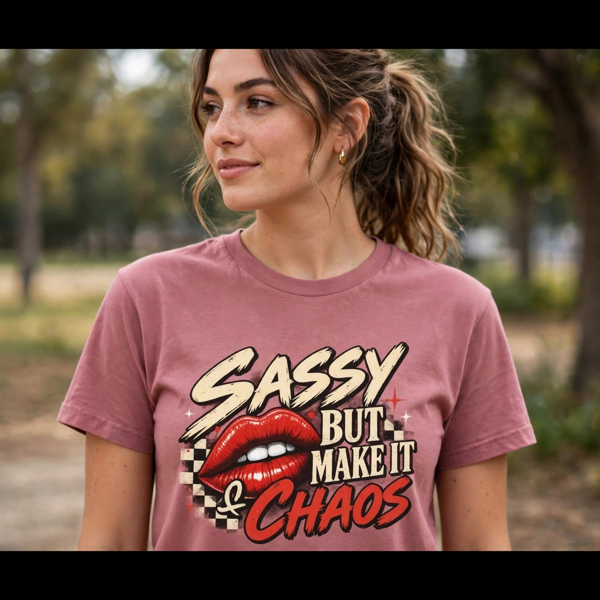 Sassy But Make It Chaos Tee - square storefront photo
