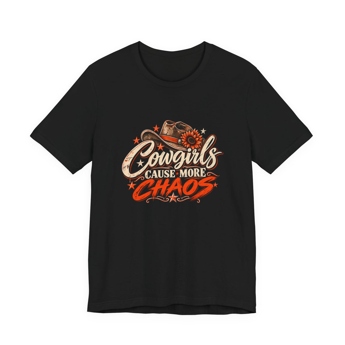Cowgirls Cause More Chaos Tee