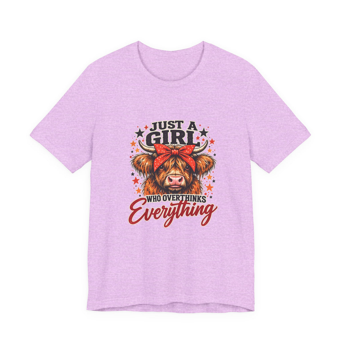 Just A Girl Who Overthinks Everything Tee