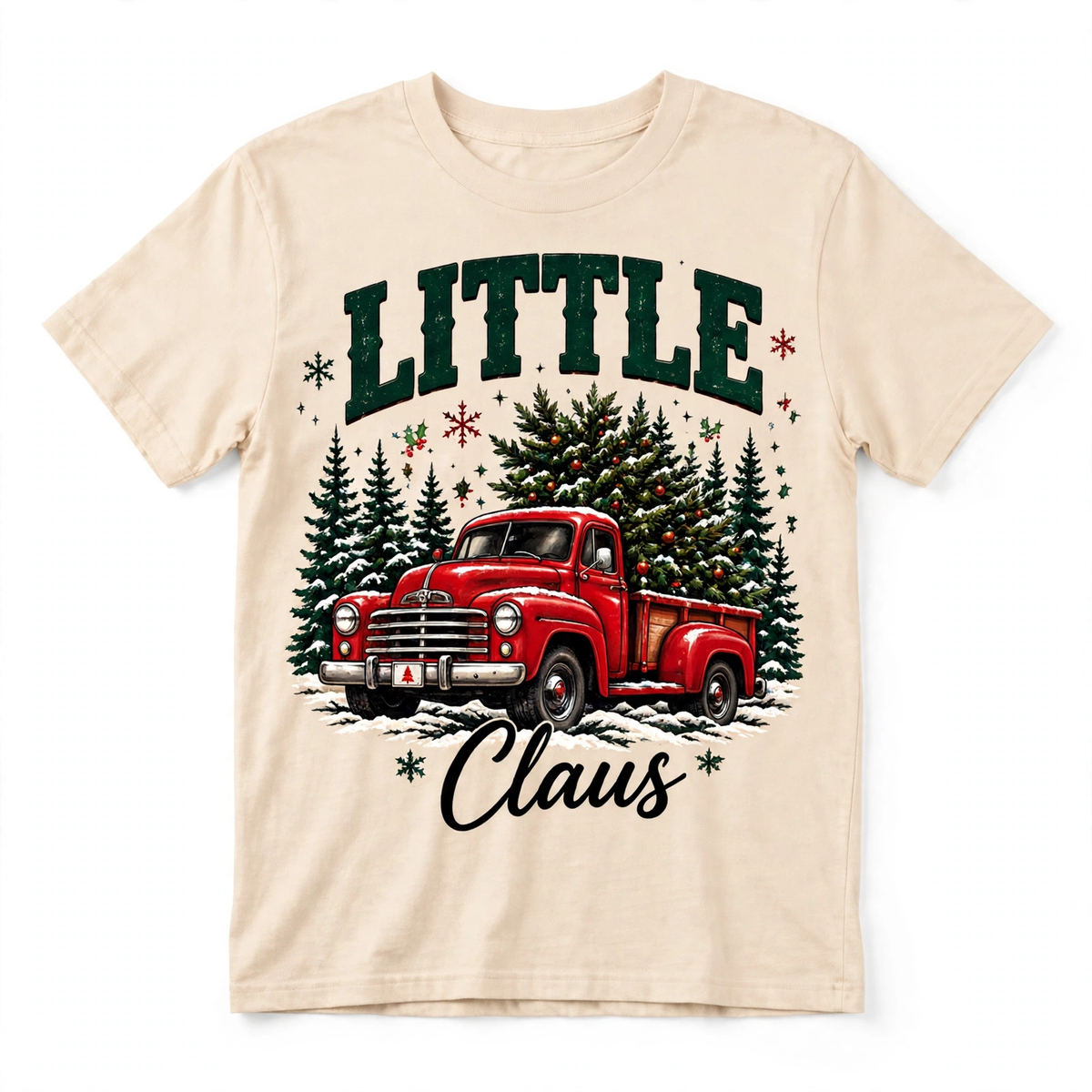 Christmas Family Little Claus Tee