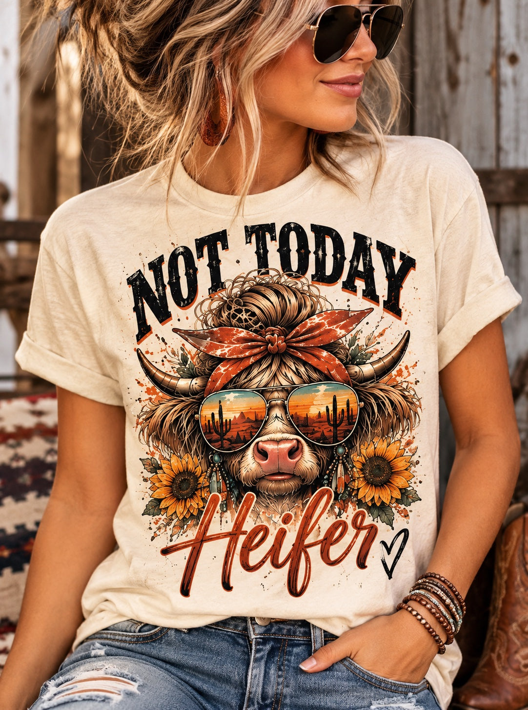 Heifer on model