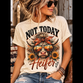 Not Today Heifer Tee square featured